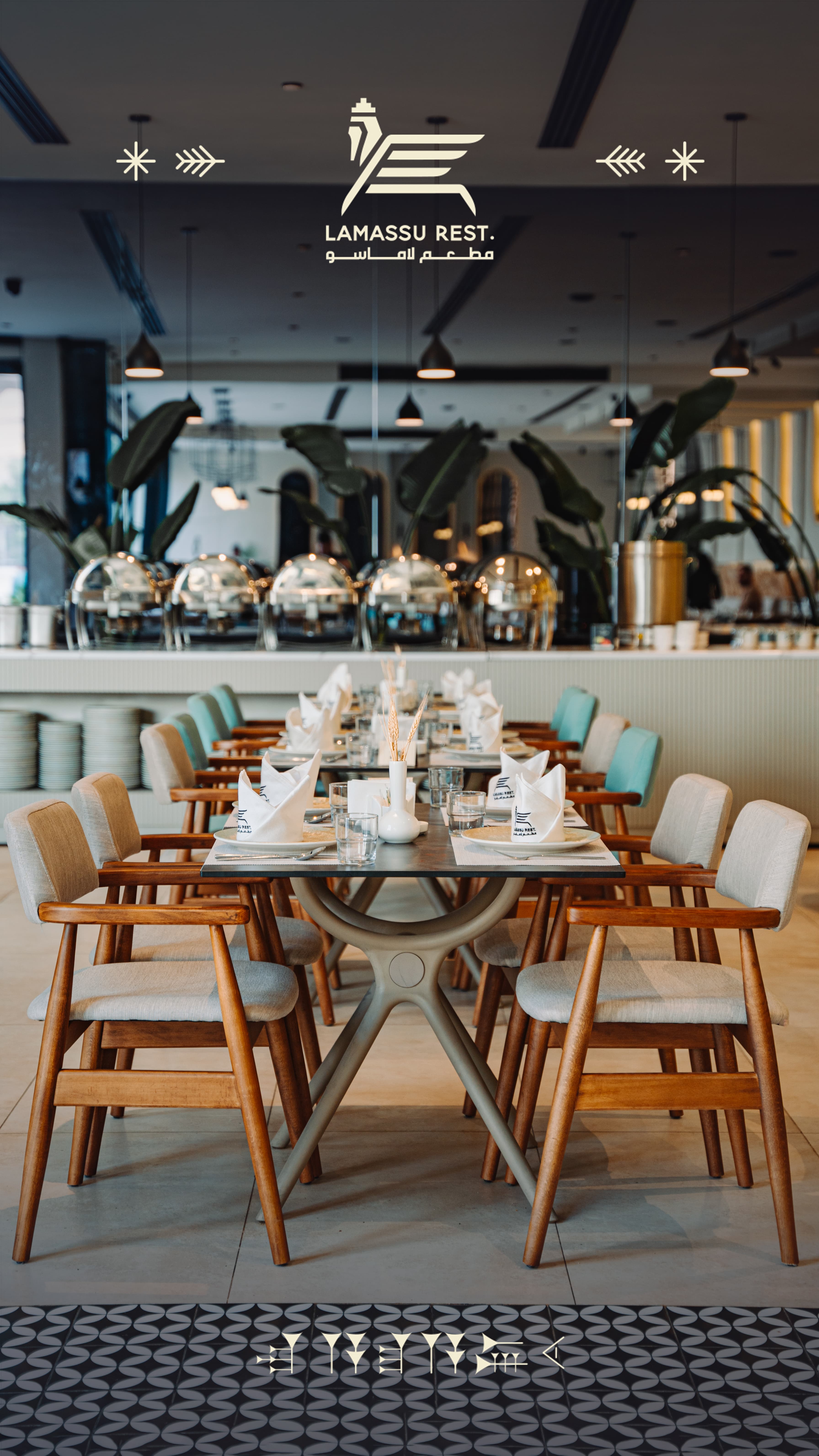 Restaurant elegant seating